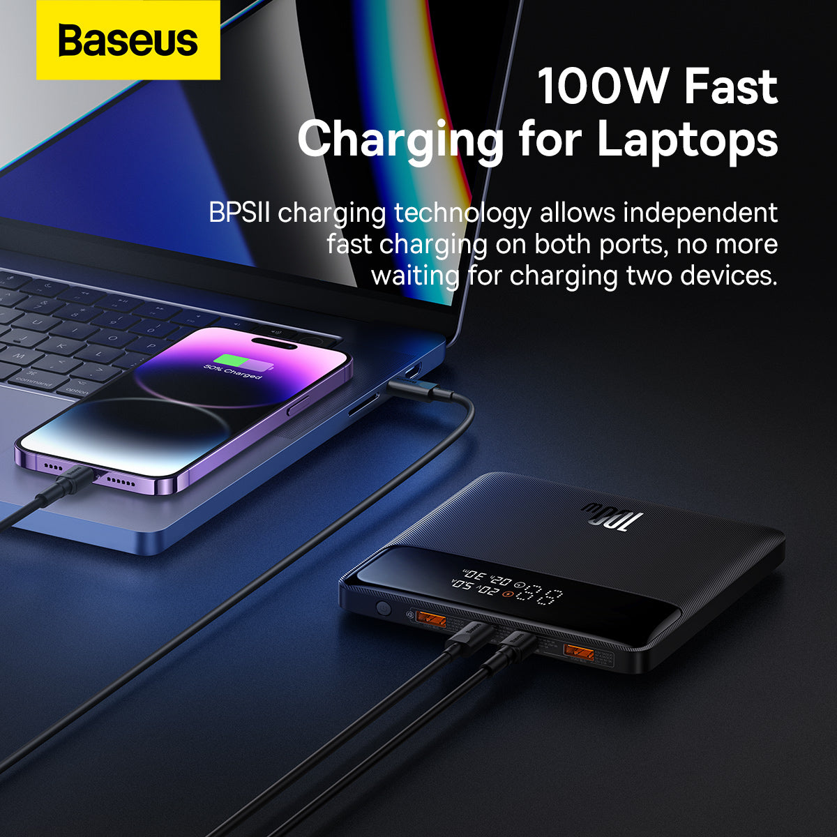 Power Bank Blade 100w 20000mah Turbo