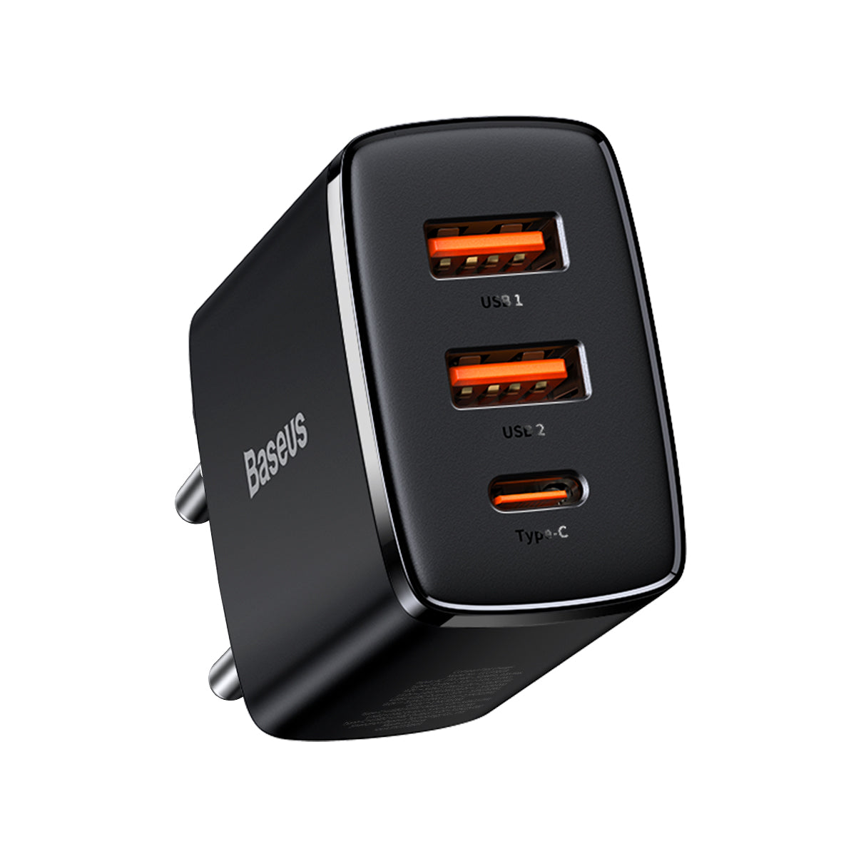 Carregador Turbo 30w Triplo Usb + Cabo Lightning 1m