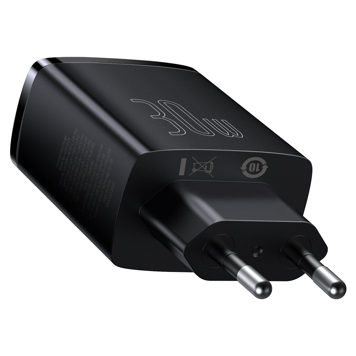 Carregador Turbo 30w Triplo Usb + Cabo Lightning 1m