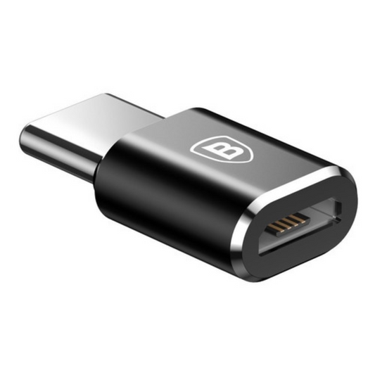 Adaptador Baseus Micro Usb Fêmea Para Usb-c Macho