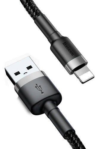 Cabo Cafule Usb p/ Lightning iPhone 2.4a 1m