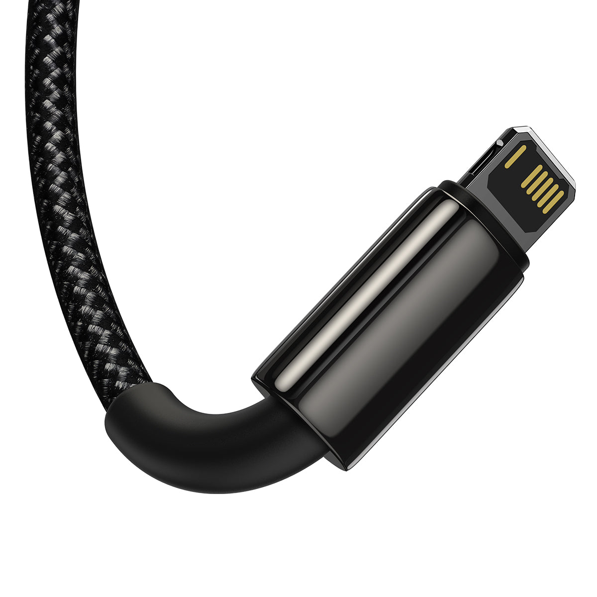 Cabo 3em1 Tungsten Gold USB para M+L+C 3,5A 1,5m preto