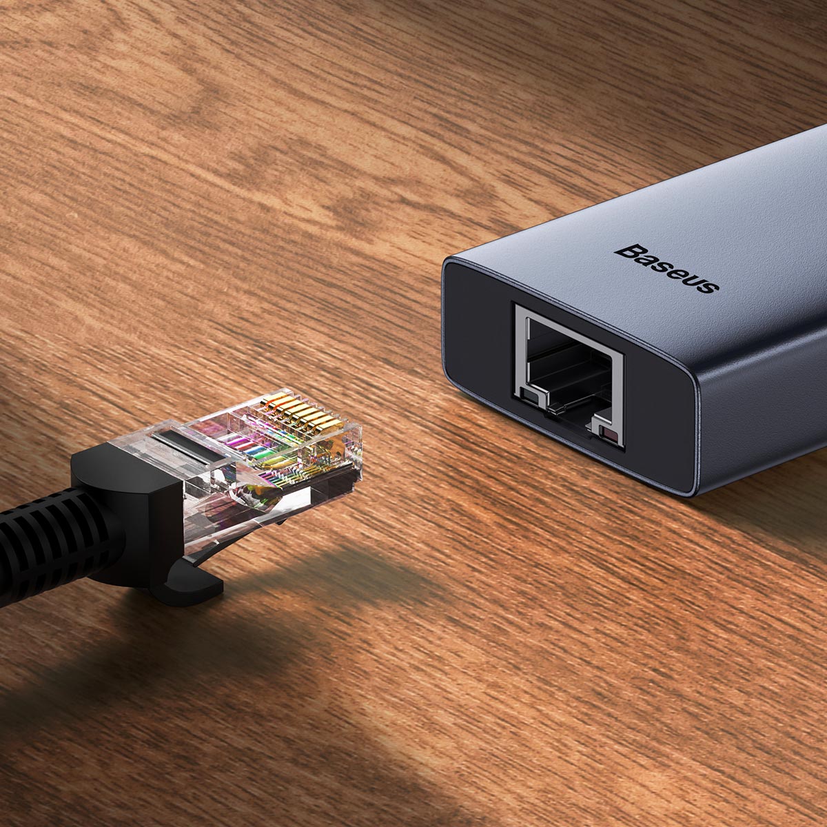 Hub Baseus 7 Portas Usb-c Hdmi+ Usb3.0 + Pd100w+ Sd Tf+ Rj45