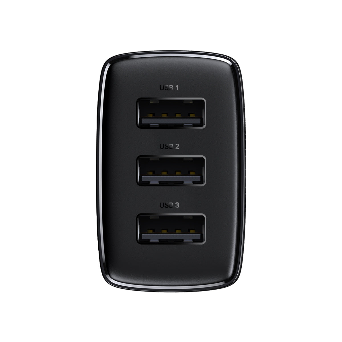 Carregador De Parede Turbo Triplo Usb Mini 17w