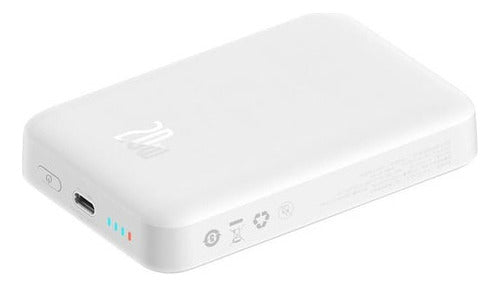 Power Bank Magsafe 10000mah 20w Turbo Branco