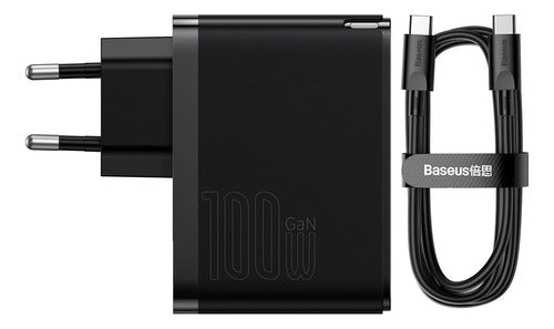 Kit Carregador Turbo Gan5 Pro Usb-c + Usb 100w